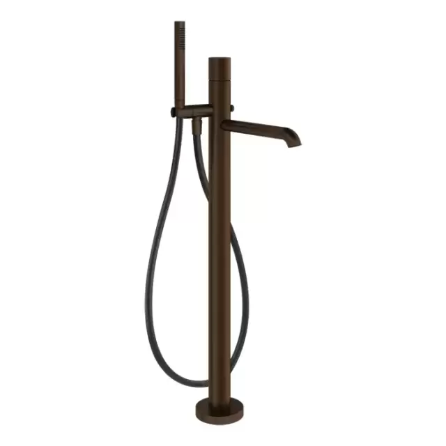 Gessi Habito Diamantato Смеситель для ванны, напольный, цвет: Dark Bronze