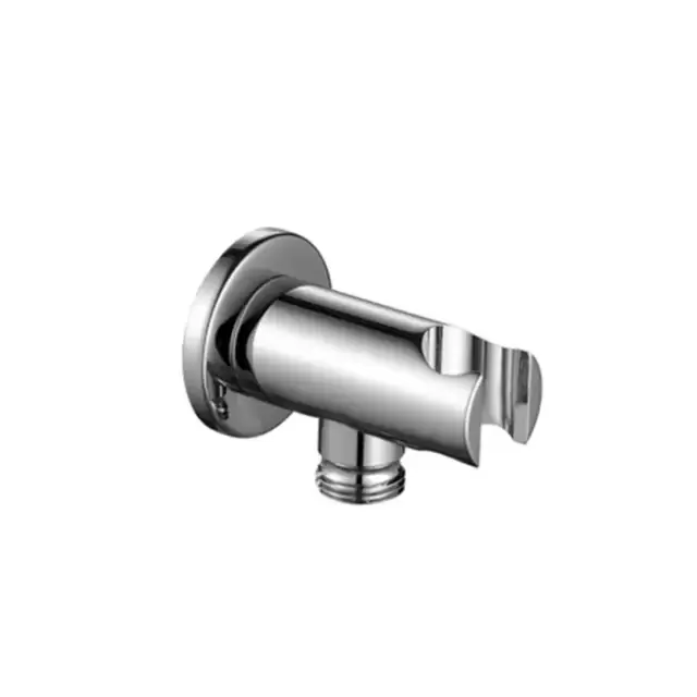 Fantini Milano Шланговое соединение на 1/2", с держателем ручного душа, цвет: матовая оружейная сталь