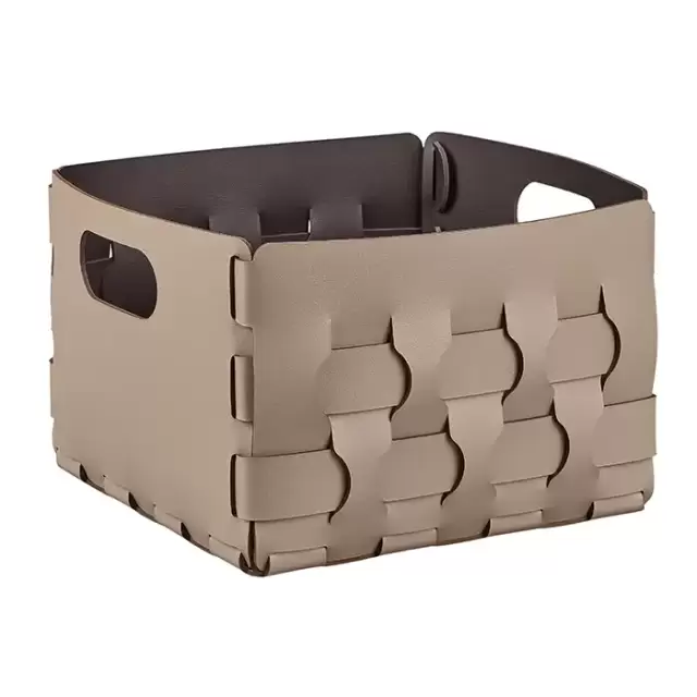 ADJ Корзинка Dubai, 25x25xH20 см., цвет: капучино/шоколад