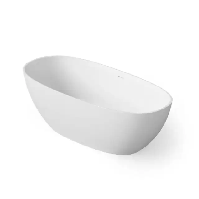 Dea Design Edge Ванна 130x70x56см., отдельностоящая, Solid Surface, цвет: White №18