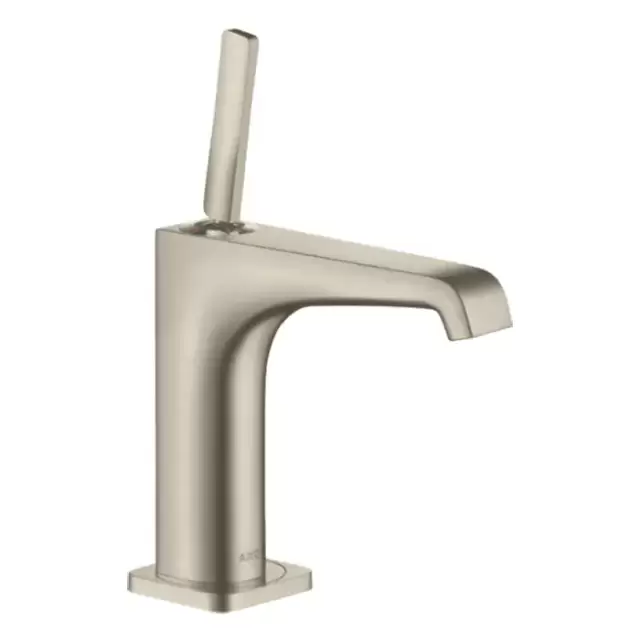 Axor Citterio Смеситель для раковины 130, на 1 отв., цвет: шлифованный никель