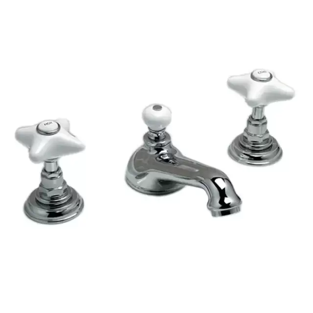 Devon&Devon White Rose Смеситель для раковины, цвет: хром