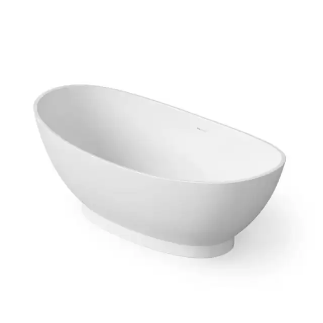Dea Design Elegant Ванна 179x88x64см., отдельностоящая, Solid Surface, цвет: White №18