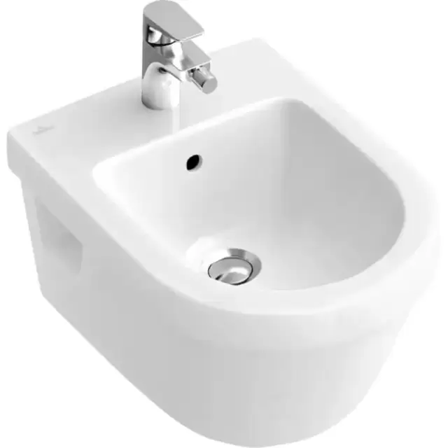 Villeroy&Boch Architectura Биде подвесное 37х53х26.5см., 1 отв., цвет: альпийский белый