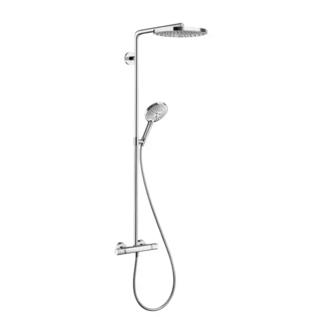 Hansgrohe Raindance Select S 240 Showerpipe Душевая система, с верхним душем &Oslash;30см., ручным дешем, и термостатическим смесителем, цвет: хром