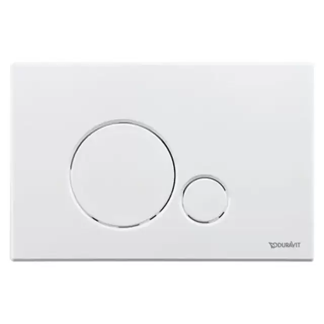 Duravit DuraSystem Beta 120 Клавиша смыва для унитаза, пластик, цвет: белый