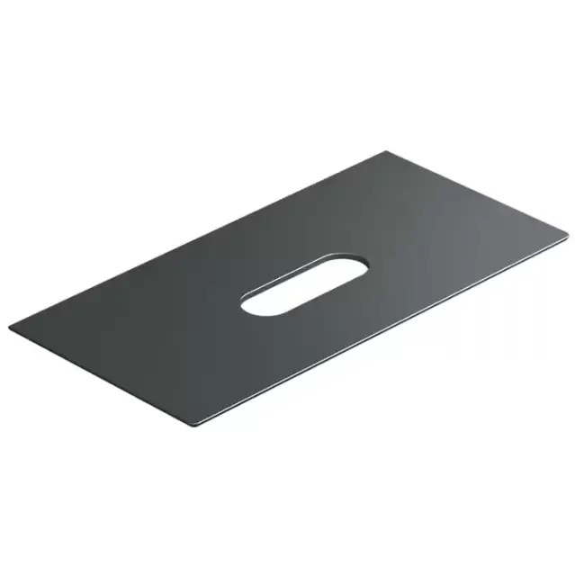 Catalano Столешница керамическая 100x50см, с отверстием , цвет: черный матовый