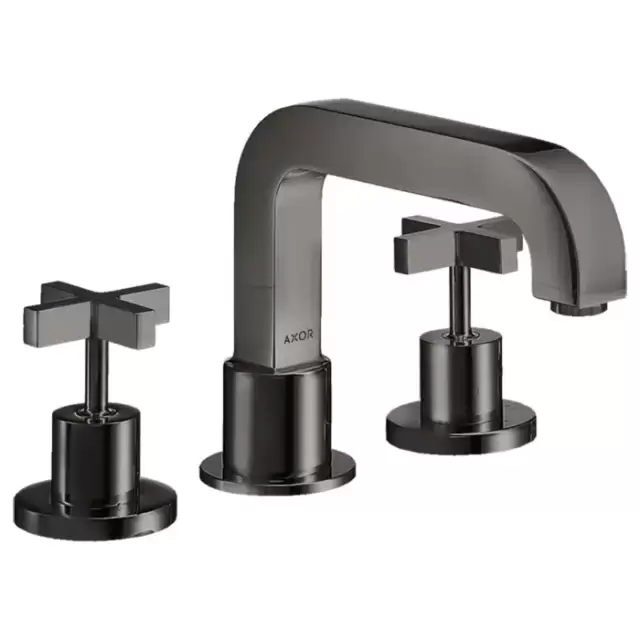 Axor Citterio Смеситель на борт ванны, на 3 отв., цвет: полированный черный хром
