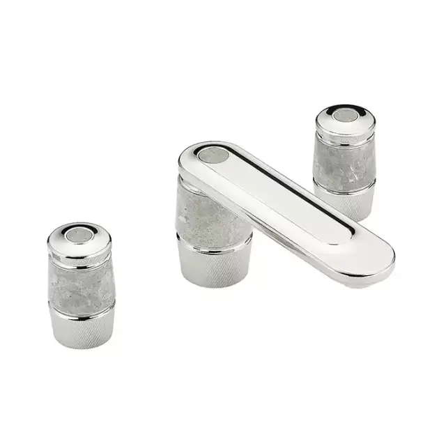 THG CORVAIR FIOR DI BOSCO Смеситель для раковины на 3 отверстия, с донным клапаном, цвет: хром