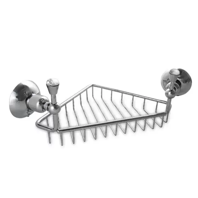 Nicolazzi Cristallo Di Rocca Полочка-решетка угловая, подвесной, цвет: хром