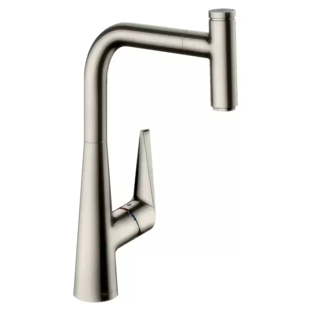 Hansgrohe Talis Select Смеситель для раковины, на 1 отв., цвет: нержавейка