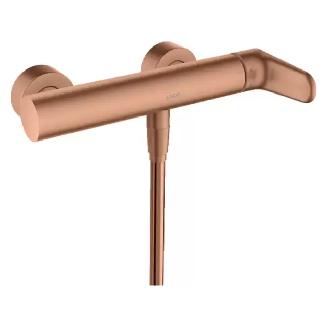 Axor Citterio M Смеситель для душа, настенный, цвет: шлифованное красное золото