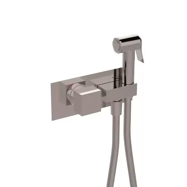 Carimali ilQuadro Гигиенический душ с прогрессивным смесителем, цвет: хром