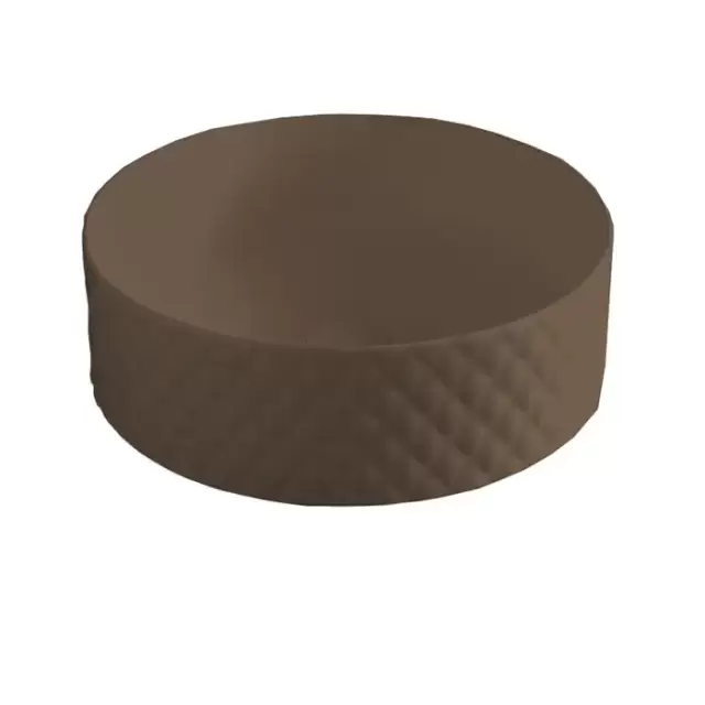 Artceram Rombo Раковина накладная &Oslash; 44 см, цвет: marrone tortora