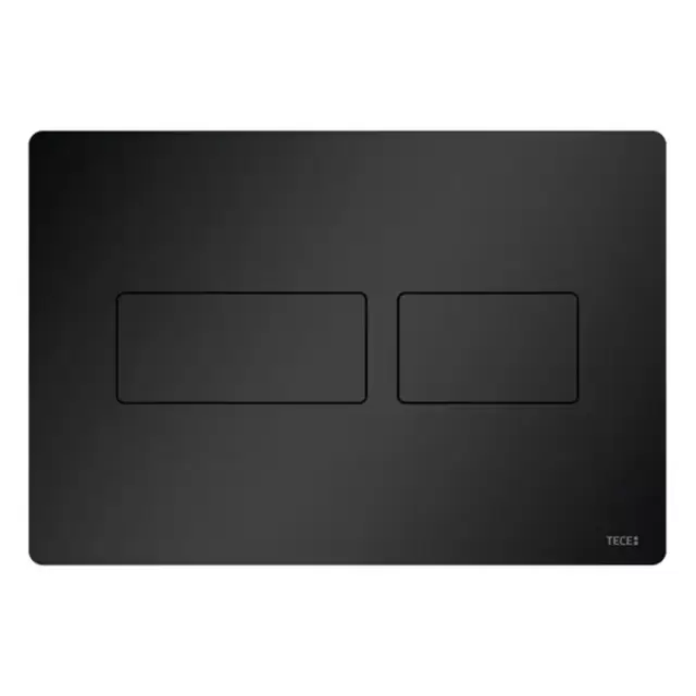 TECESolid Лицевая панель клавиши смыва для унитаза, цвет: черный матовый