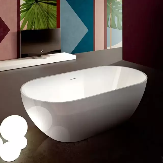 Gruppo Treesse Clivia Ванна 170x80x60см., отдельностоящая, цвет: белый глянец