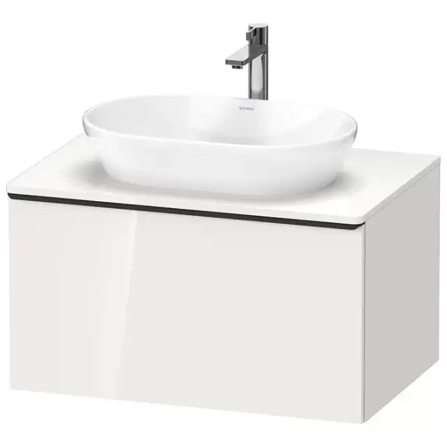 Duravit D-Neo Тумбочка подвесная 80х45.9x55см., раковина, 1 ящик, цвет: белый высокоглянцевый