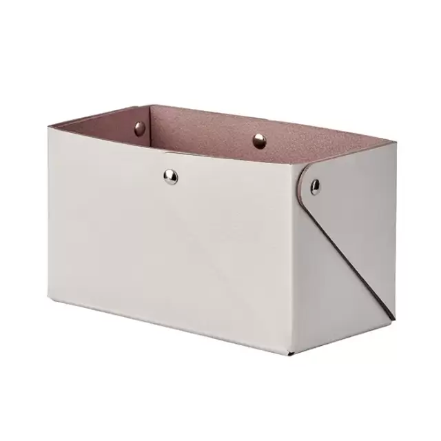 Colombo Adj Коробочка MIU для чайных пакетов, 7x14H8 см , цвет: устричный/пепельная роза