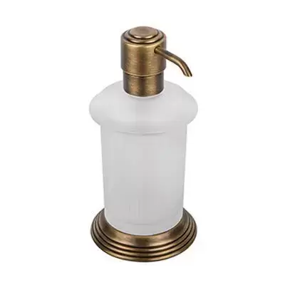 Colombo Hermitag Дозатор для жидкого мыла, настольный, цвет: античная бронза