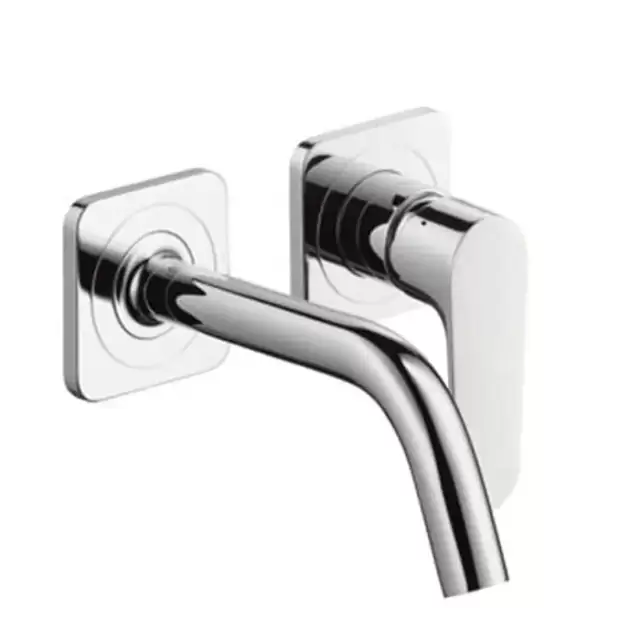 Axor Citterio M, Смеситель для раковины, однорычажный, с розетками и изливом 167 мм, СМ, внешняя часть, цвет: хром