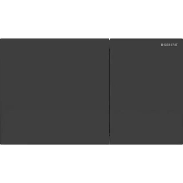 Geberit Sigma70 Клавиша для двойного смыва, квадратная: Черный матовый