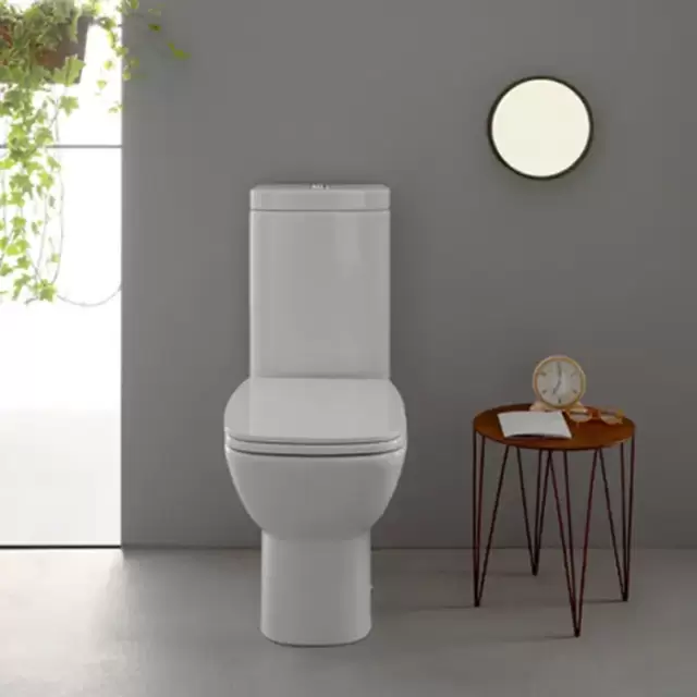 Globo Daily Унитаз моноблок 65х37х43см, универсальный слив, с бачком-подвод воды справа/слева снизу, цвет: белый