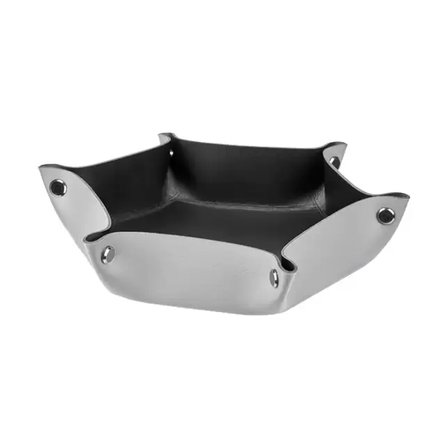 ADJ Мелочница, 15x18xH5 см., цвет: серый/черный