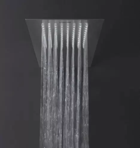 Antonio Lupi Душевая система Bilastra 20,7x50,3x0,2 см, цвет: Acciaio Lucido