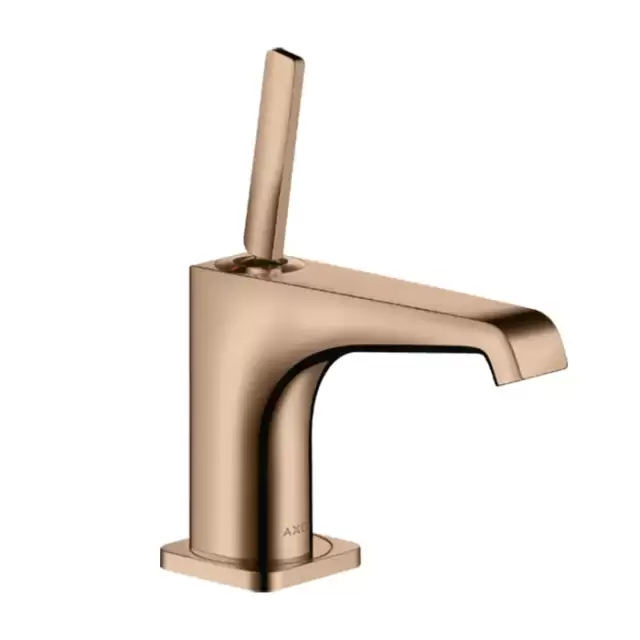 Axor Citterio E Смеситель для раковины 90, на 1 отв., цвет: полированное красное золото