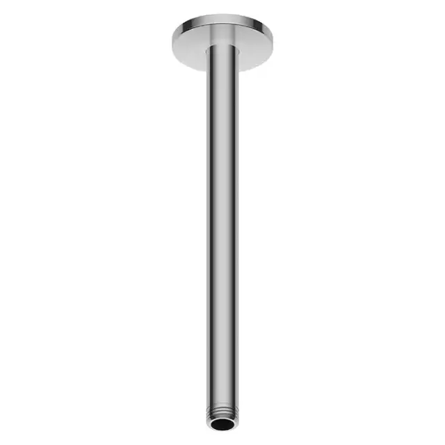 Duravit Душевой кронштейн потолочный круглая накладка, 300 мм/ соединительный патрубок размер DN15, цвет: хром