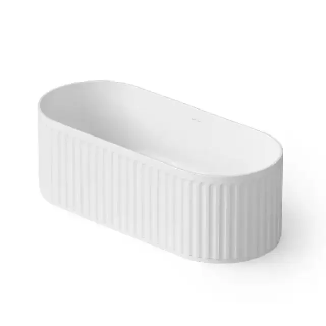 Dea Design Stripes Ванна 170х72х56см., отдельностоящая, Solid Surface, цвет: White №18