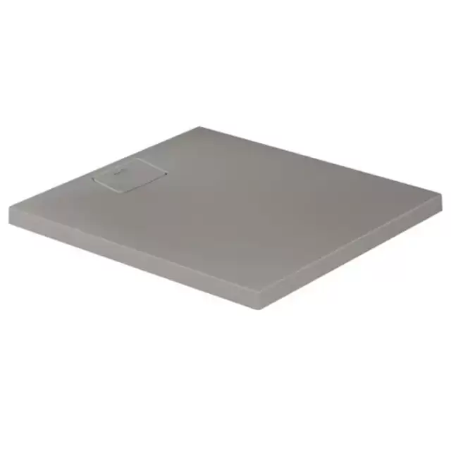 Duravit Stonetto Поддон композитный прямоугольный 90x80х5см, d9см, цвет: Бетон