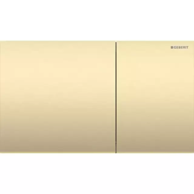 Geberit Sigma70 Клавиша для двойного смыва, квадратная: Латунь