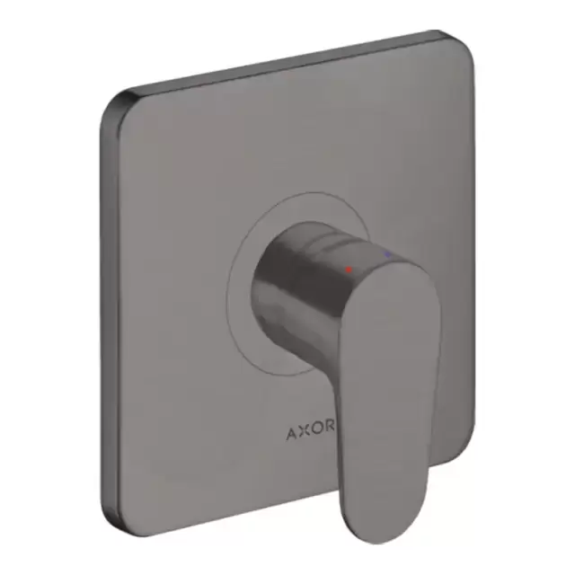 Axor Citterio M Смеситель для душа, встраиваемый, цвет: шлифованный черный хром