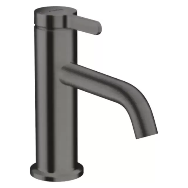 Axor One Смеситель для раковины 70, на 1 отв., цвет: шлифованный черный хром