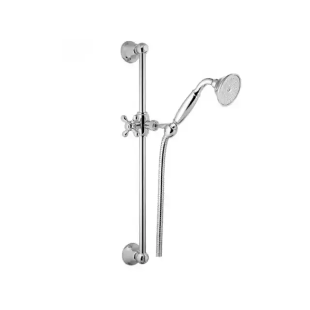 Gattoni PD Душевая стойка 60см с лейкой CLASSIC и шлангом, цвет DARK NICKEL