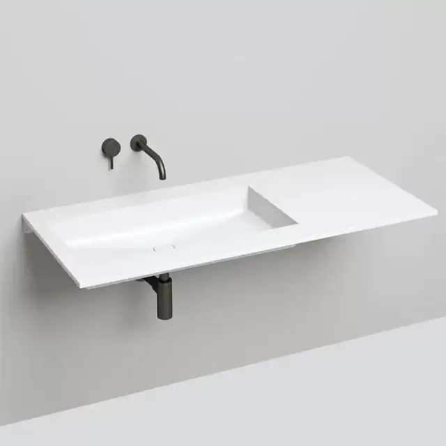 Salini Marea Раковина врезная снизу 75х40х12.9cм, без отв., без перелива, S-Stone, цвет: белый матовый