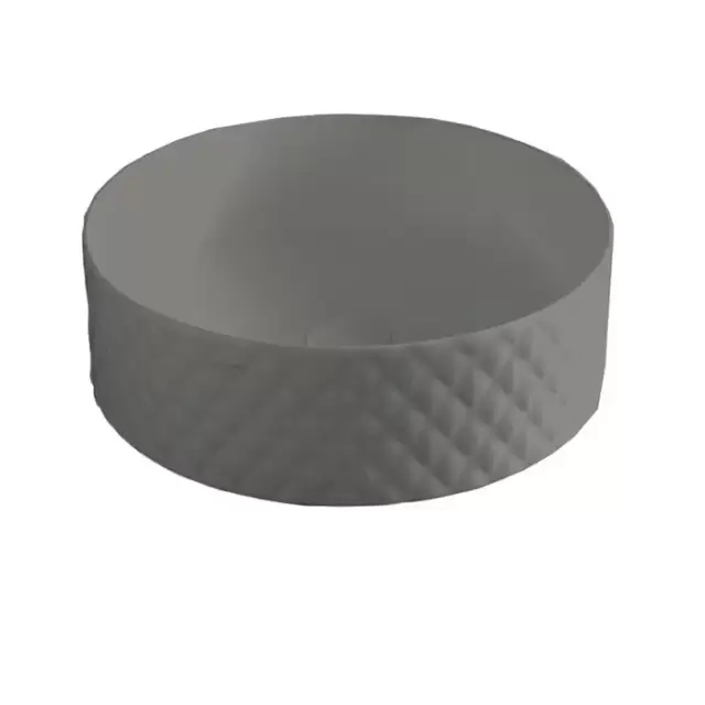 Artceram Rombo Раковина накладная &Oslash; 44 см, цвет: grigio oliva