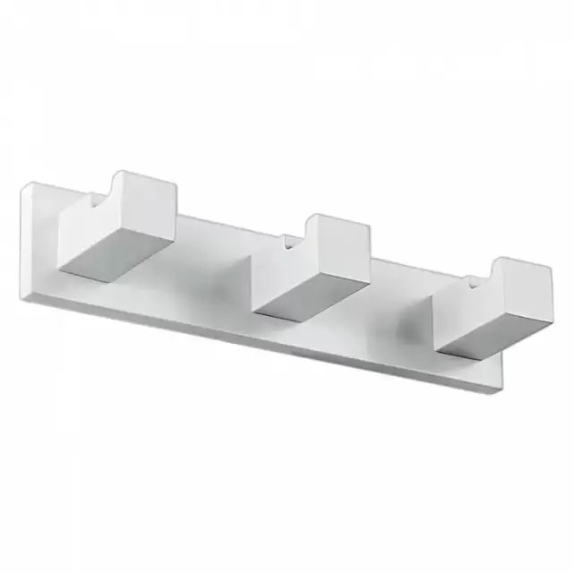 Colombo Look Крючок тройной LC37, цвет: белый матовый