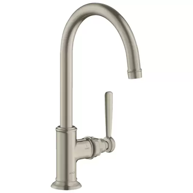 Axor Montreux Однорычажный смеситель для раковины, на 1 отв. цвет: никель шлифованный
