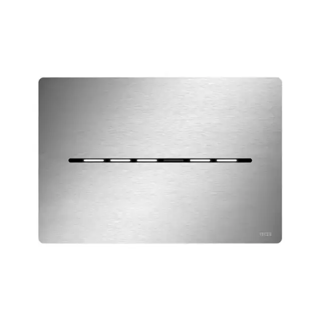 TECEsolid Металическая панель смыва для унитаза TECEsolid с бесконтактной активацией, батарея 6 В, нерж.сталь, сатин (с покр. отпечатков пальцев)