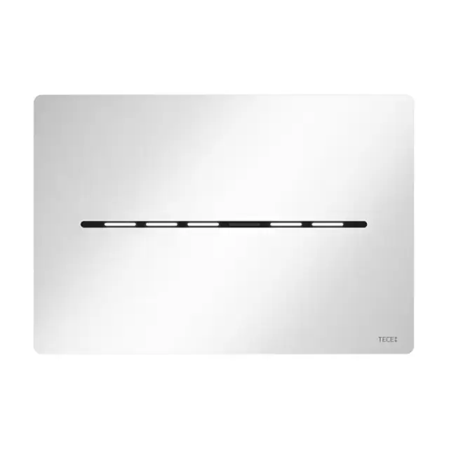 TECEsolid Металическая панель смыва для унитаза TECEsolid с бесконтактной активацией, от сети 12 В, белый глянцевый