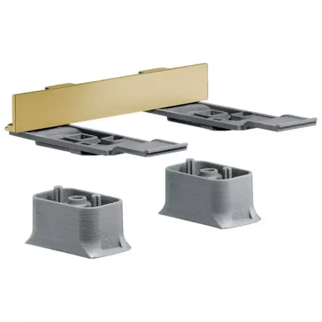 Axor Universal Комплект адаптеров для монтажа, цвет: полированное золото