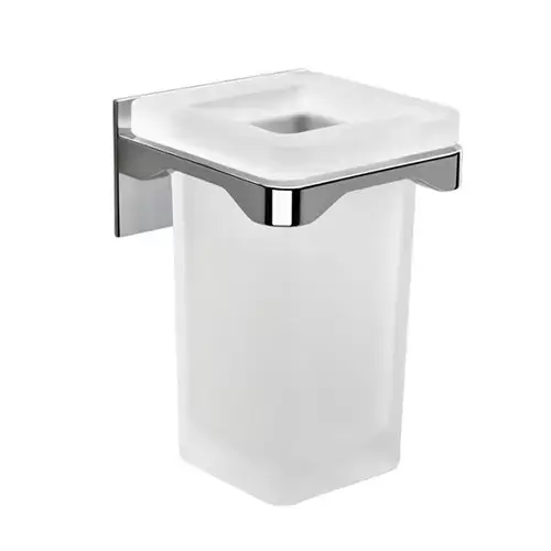 Colombo Forever Стакан подвесной, цвет: хром/матовое стекло