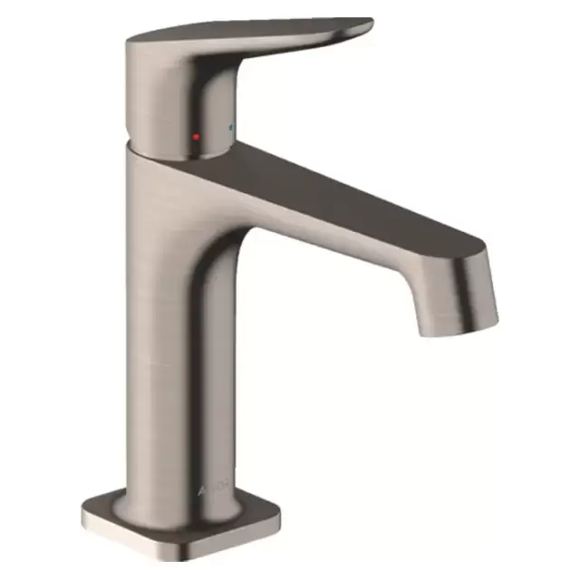 Axor Citterio M Смеситель для раковины 100, на 1 отв., с донным клапаном, цвет: сталь