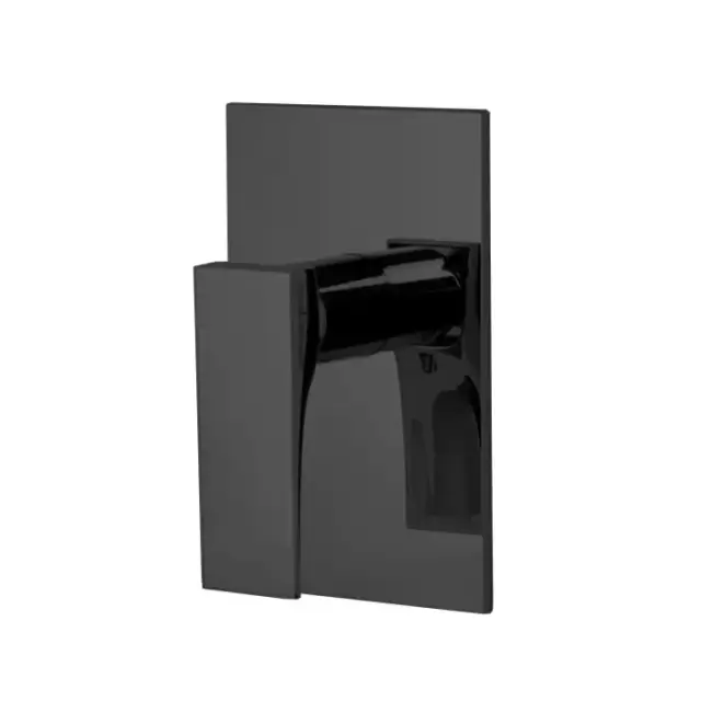 Carlo Frattini Zeta Смеситель для душа, встраиваемый, без внутр. части, цвет: черный матовый