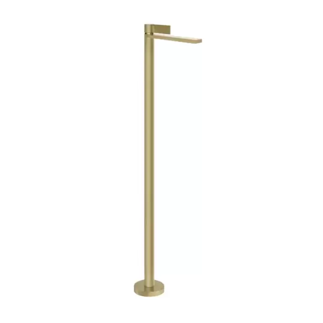 Gessi Inverso Rigato Смеситель для раковины, напольный, цвет: Brass Brushed PVD