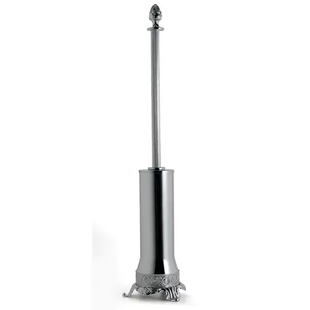 3SC Bally Туалетный ёршик напольный, ручка Queen, цвет: хром