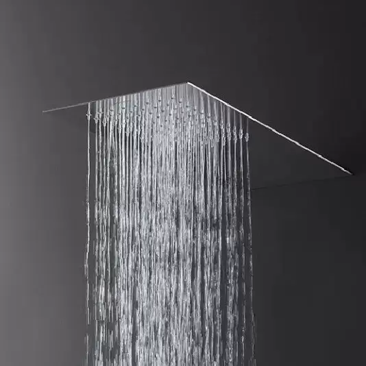 Antonio Lupi Душевая система Lastra 20,7x50,3x0,2 см, цвет: Acciaio Satinato