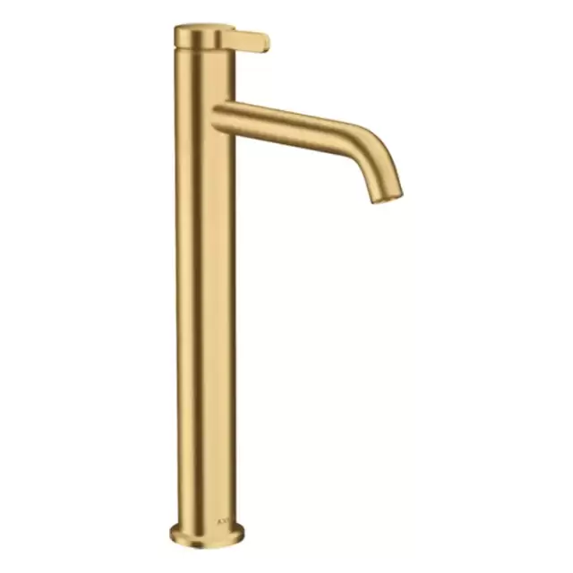 Axor One Смеситель для раковины 260, на 1 отв., высокий, цвет:  шлифованное золото